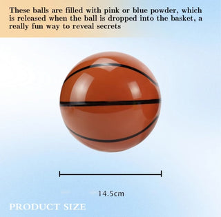 Basketball Gender Reveal! powder ball 🏀*****