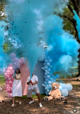 GENDER REVEAL FIRE EXTINGUISHER  COLOR BLASTERS BESTSELLERS!!!