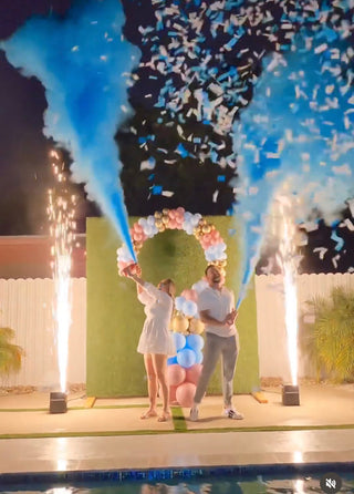 GENDER REVEAL FIRE EXTINGUISHER  COLOR BLASTERS BESTSELLERS!!!